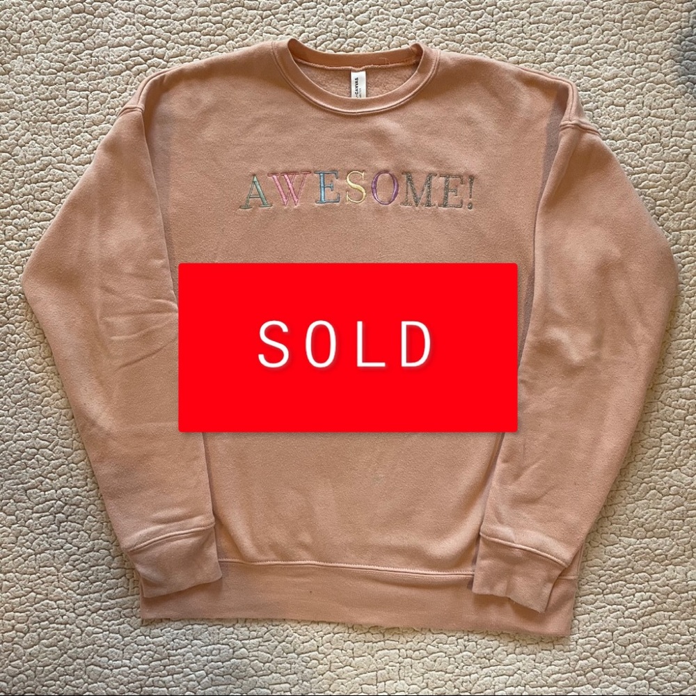 Taylor Swift AwesoME! Peach Pullover RARE